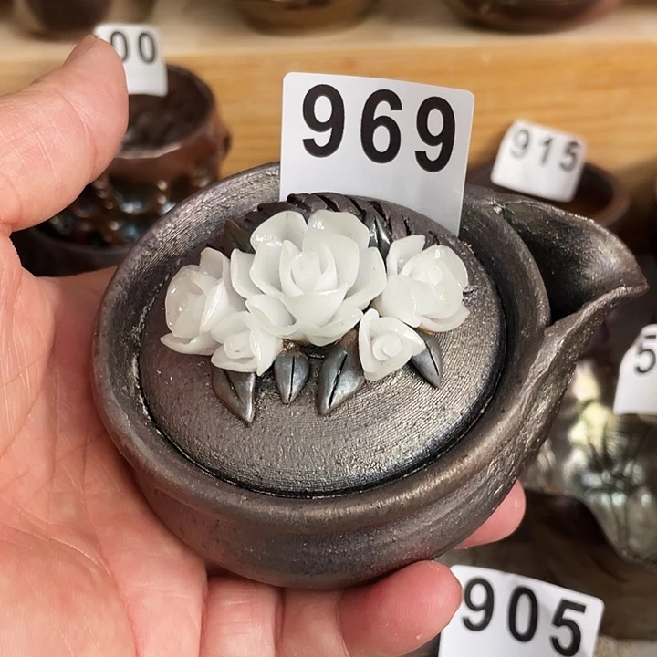 杯子柴烧纯手工裸烧969