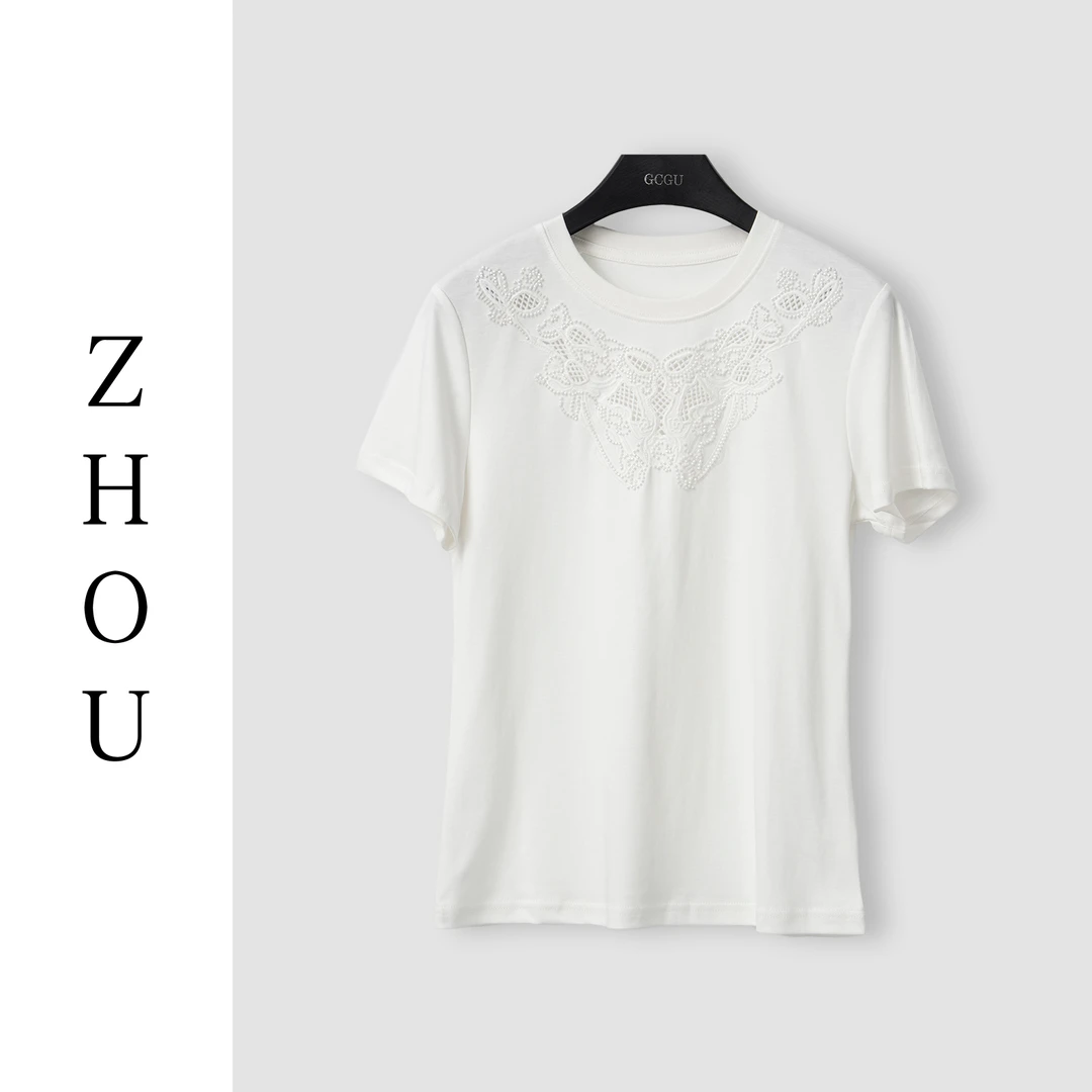 （周哥甄选）白色上衣-22427