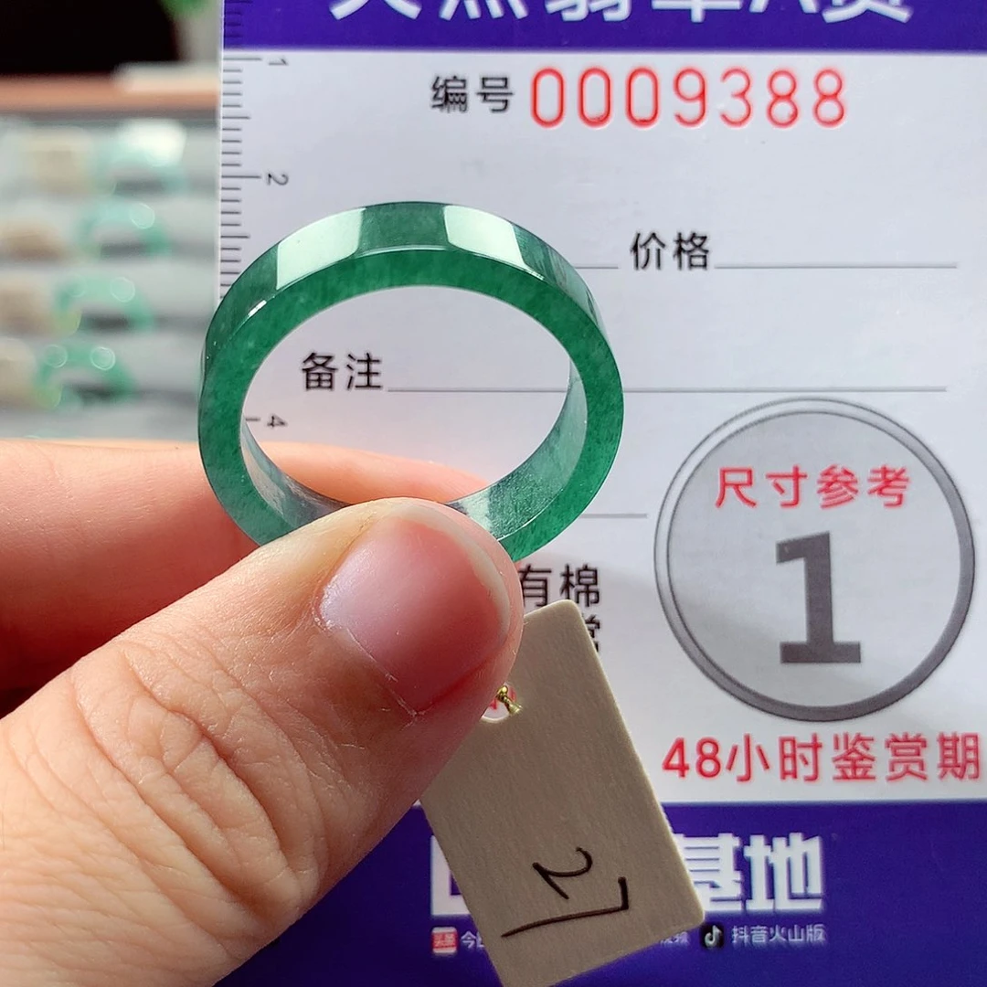翡翠戒指未镶嵌27号