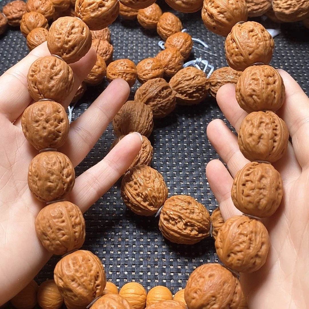 文玩核桃手串粗筋手持