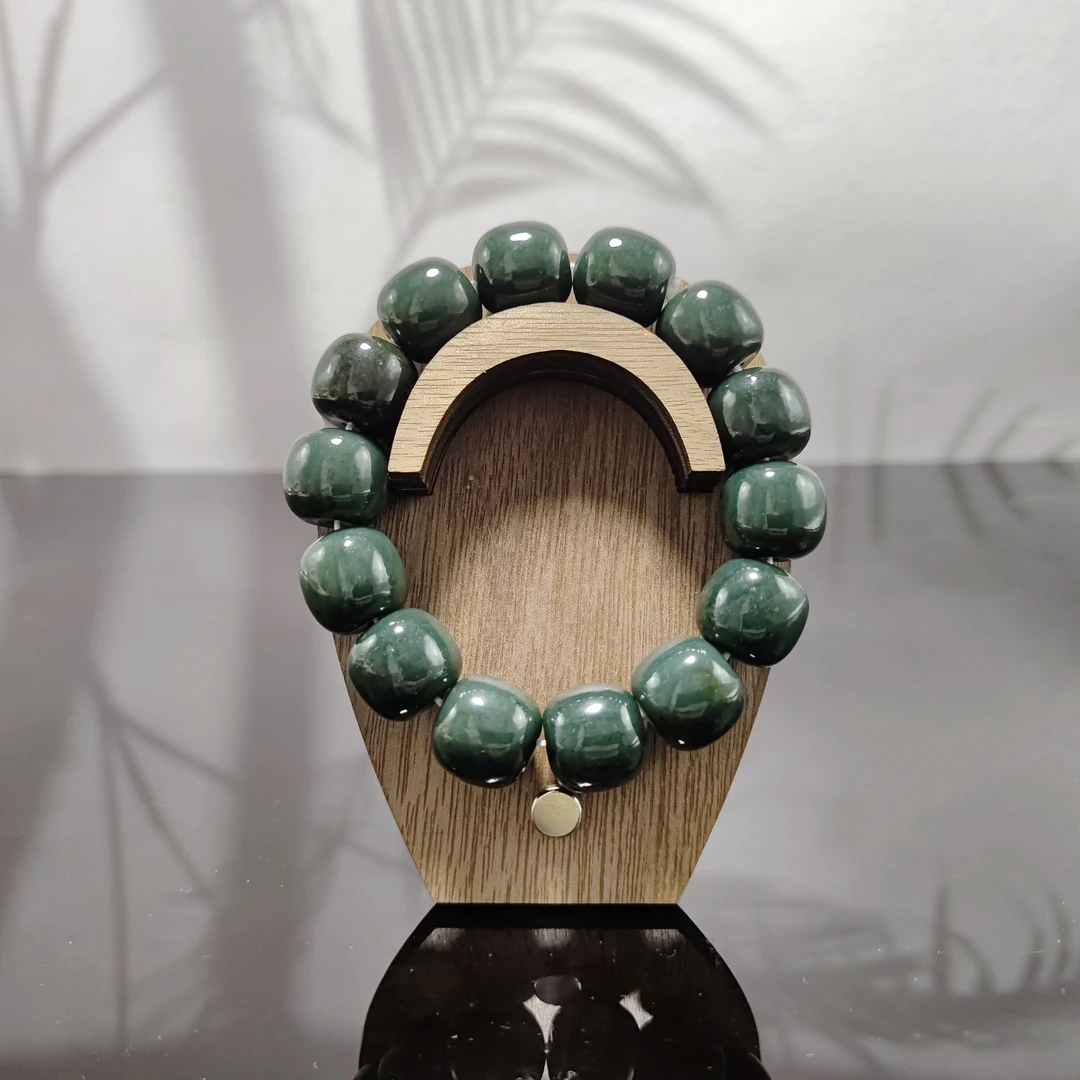 T和田玉桶珠手串（卡16）1052