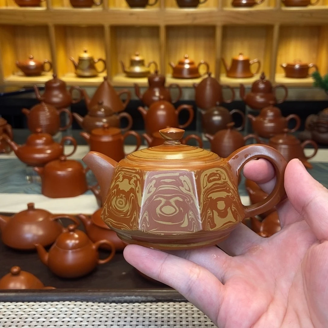 茶壶紫砂庄*汉潮州手拉壶手拉壶