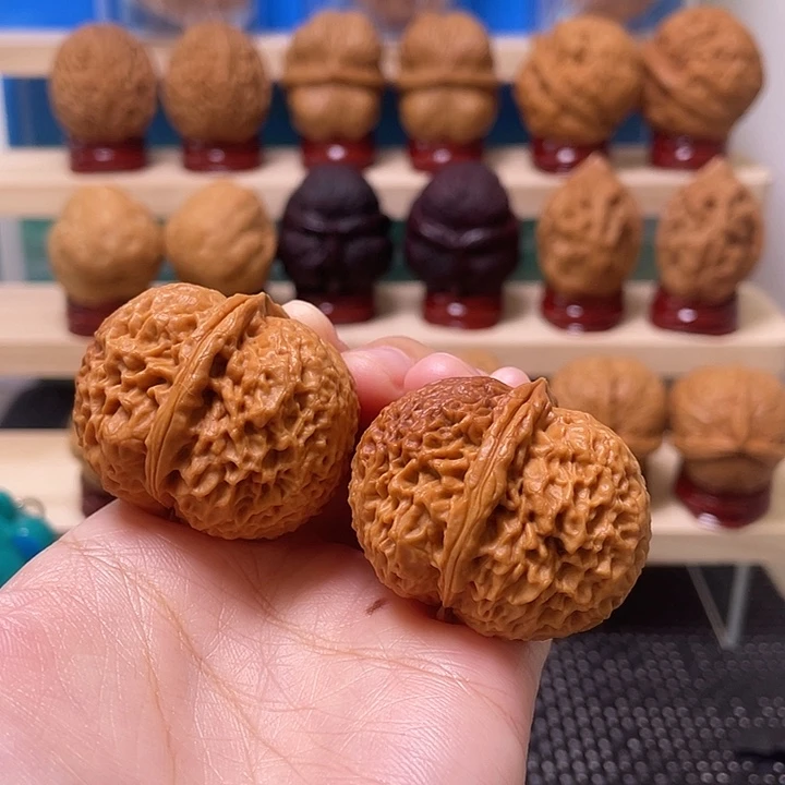 吊坠文玩核桃珊瑚5
