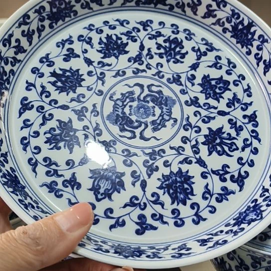 景德镇陶瓷缠枝壶承