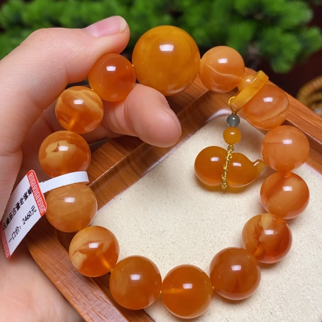 【闪购商品】手链蜜蜡未镶嵌手串