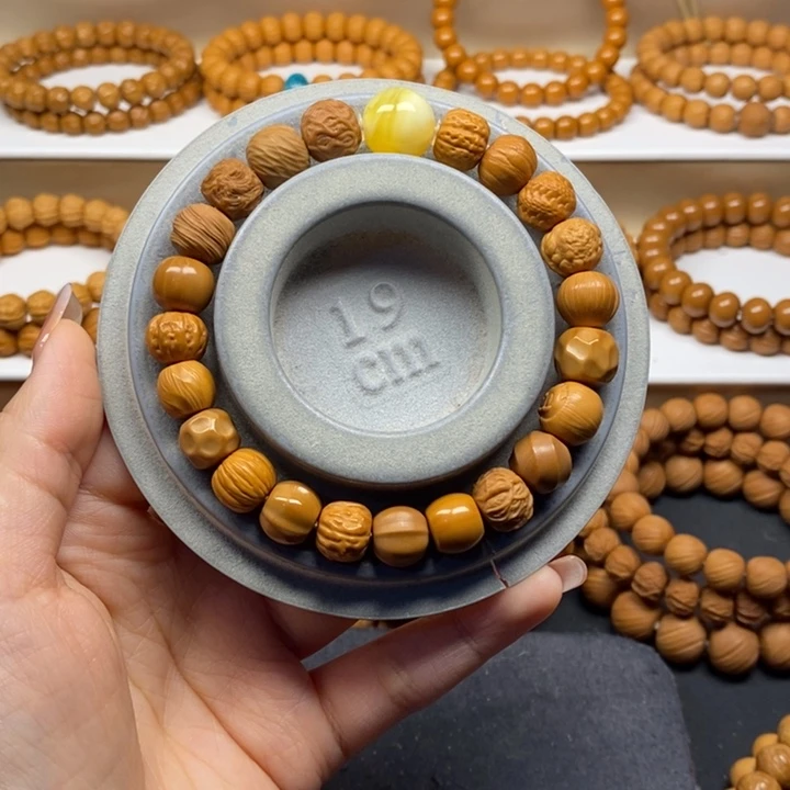 【闪购商品】手串猴头核桃青**猴头手串