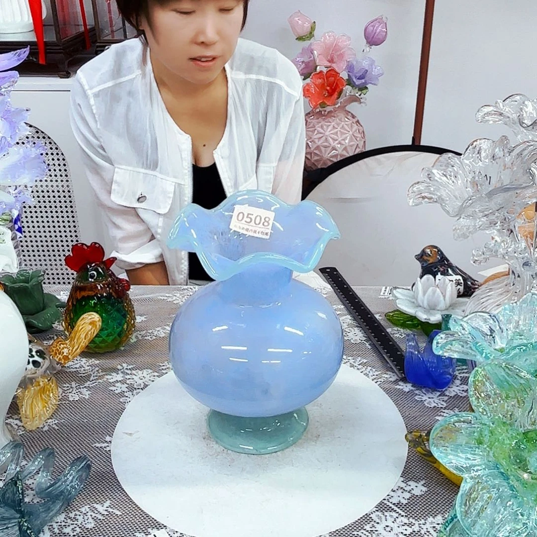 琉璃花瓶花器艺术品