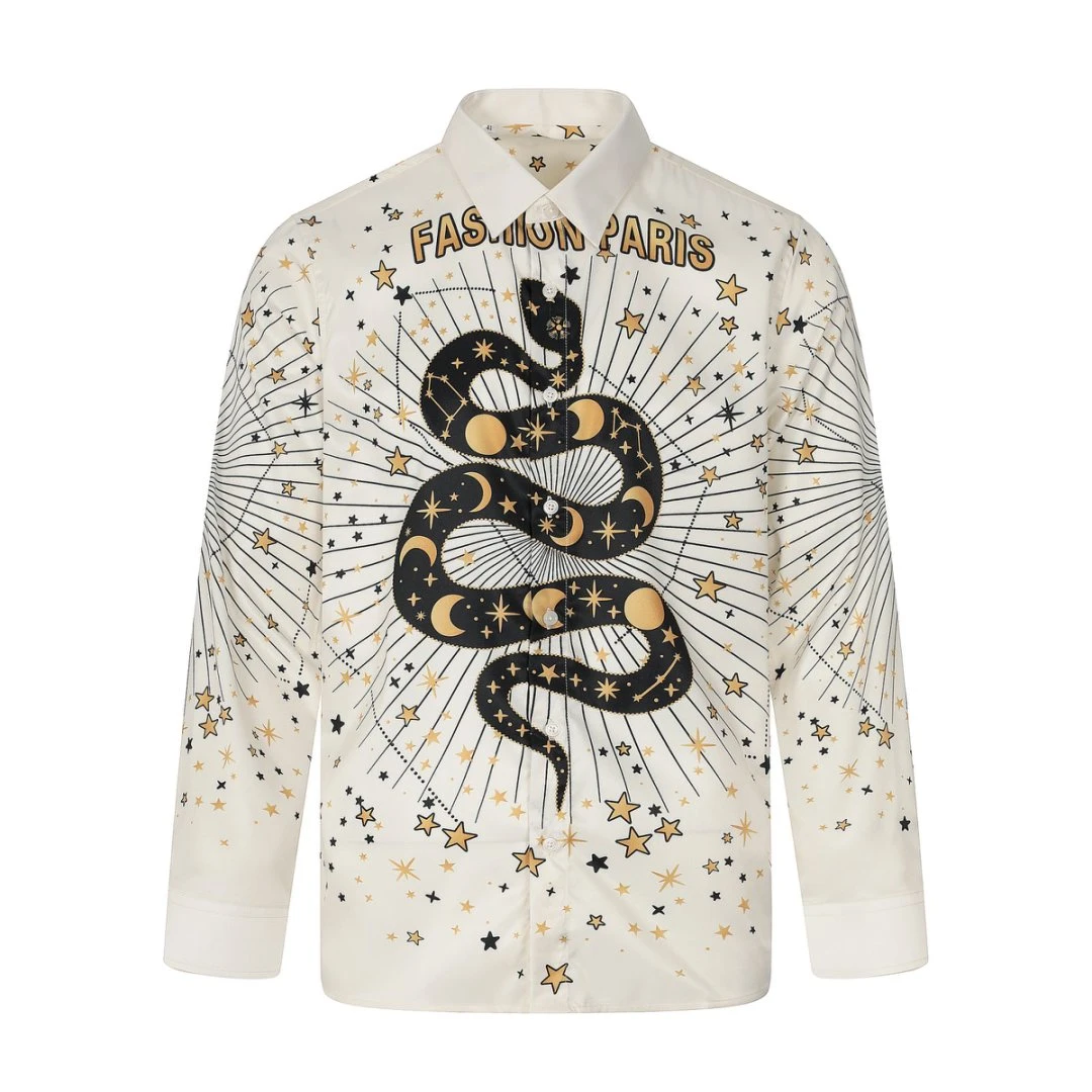 25ss乳白色开衫长袖休闲百搭衬衣253