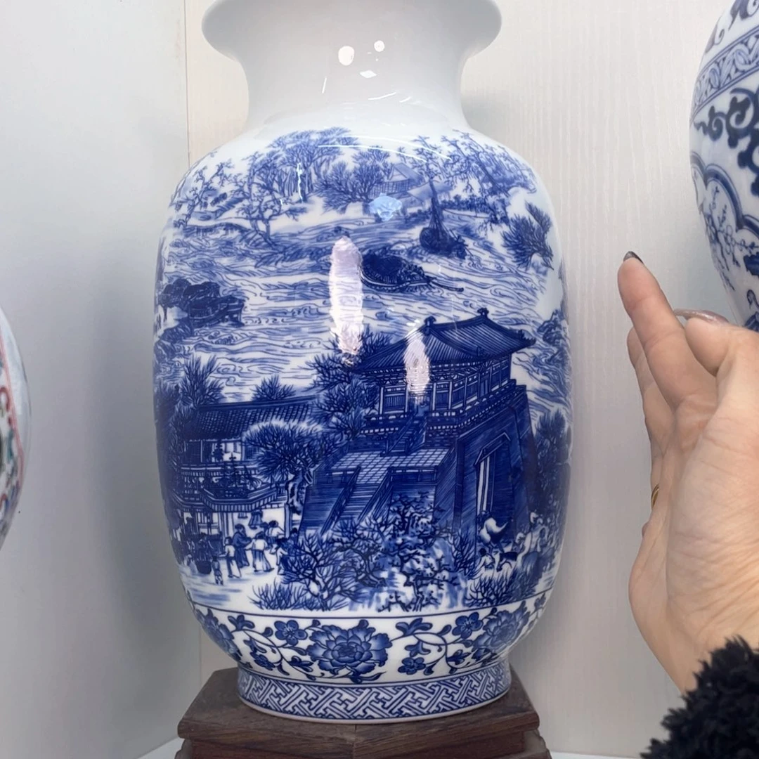 摆件景德镇陶瓷现代工艺品摆件