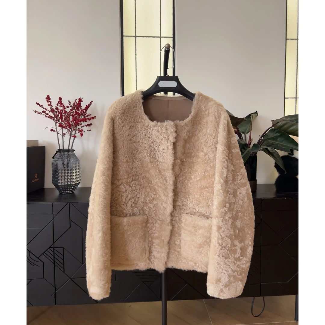 北京佰力郎特卖汇14【福利样衣特价商品谨慎购买】皮毛一体外套皮草