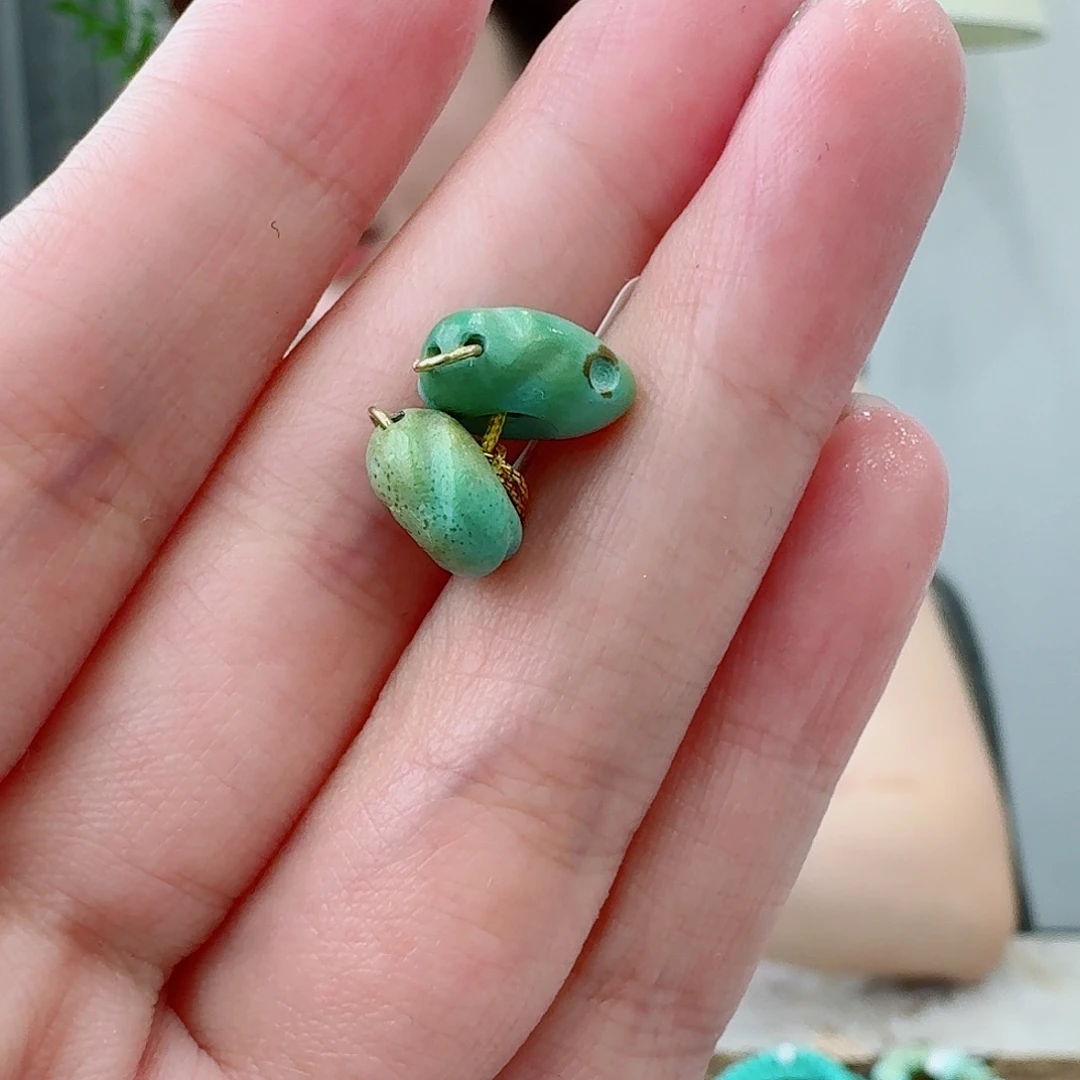 未镶嵌绿松石珠宝奇石