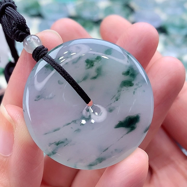 颈饰未镶嵌翡翠编号76-尺寸34/6.1