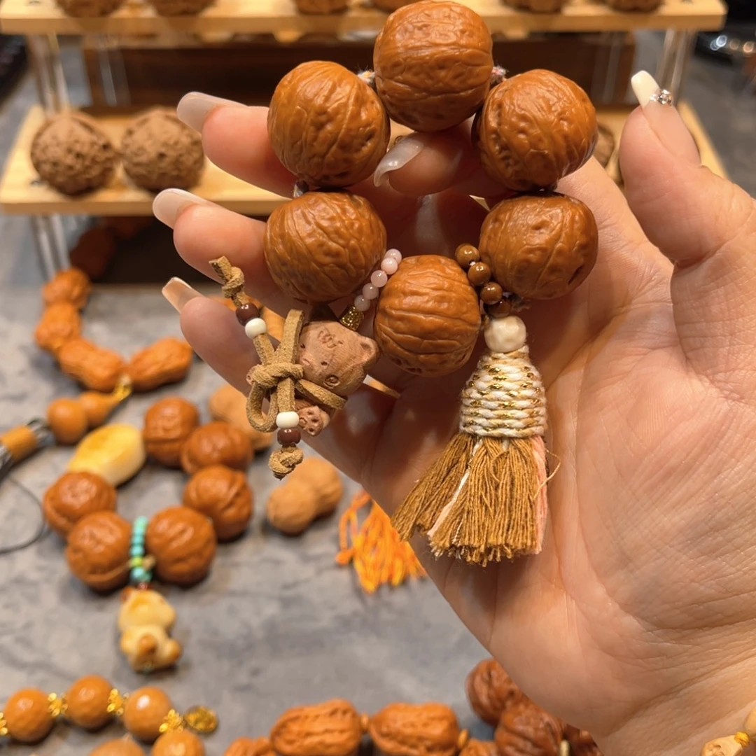 是***吖把件文玩核桃小熊设计款