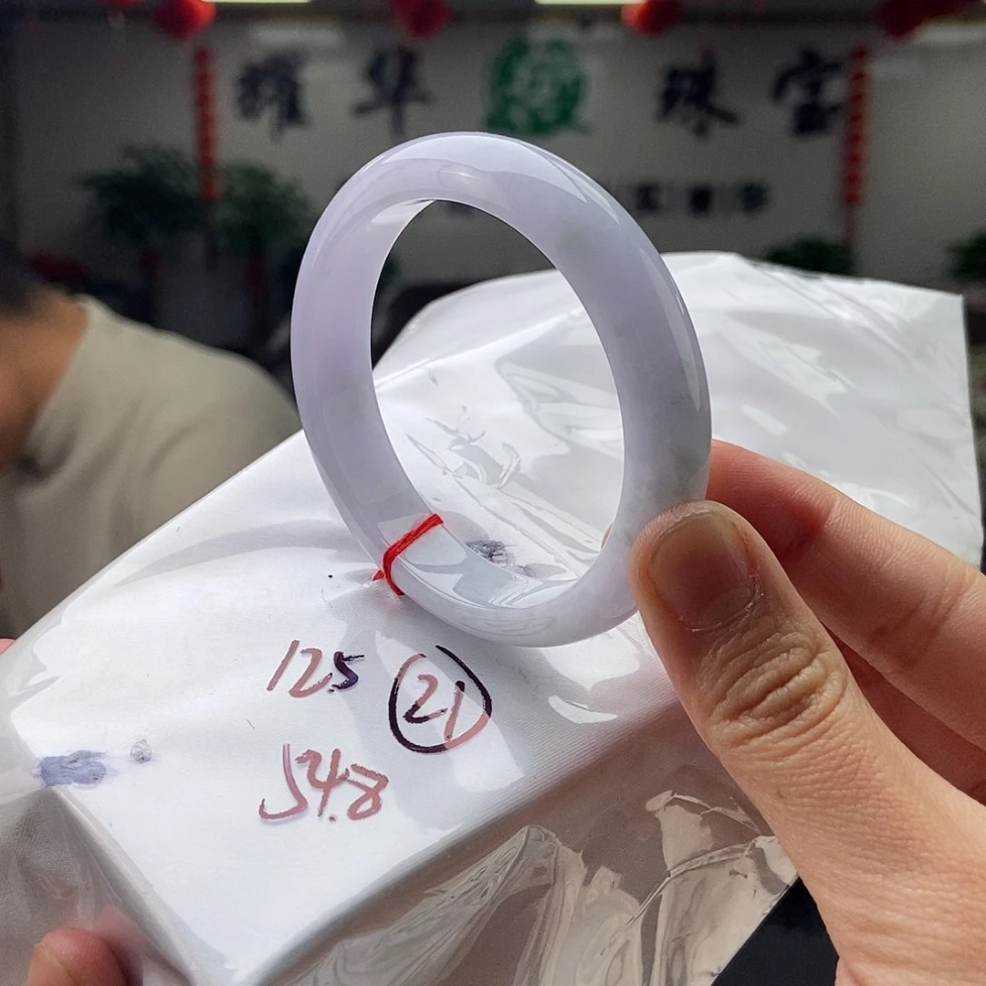 翡翠手镯未镶嵌拍一发一