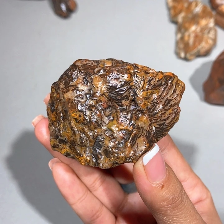 玛瑙/玉髓车挂合金石****缘63