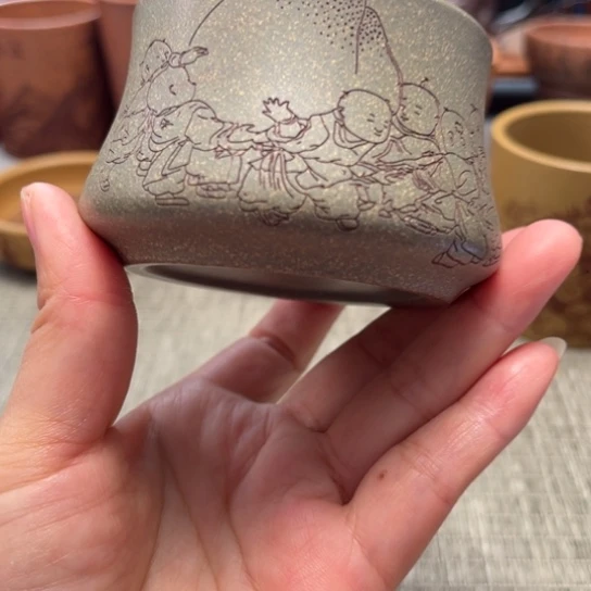 紫砂茶杯宜兴紫砂茶具