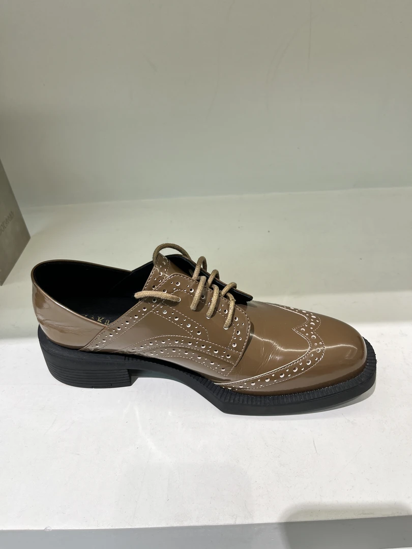 KAKA NUOYA  1560  时尚简约低跟皮鞋