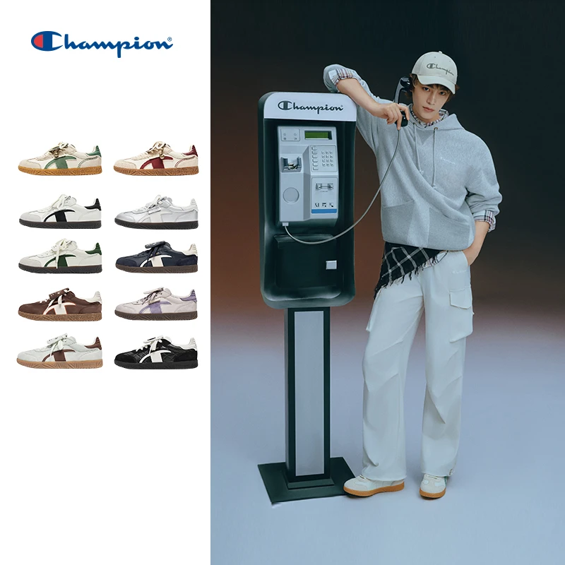 【丁禹兮同款】Champion时尚复古潮流百搭经典休闲低帮板鞋25FWT12