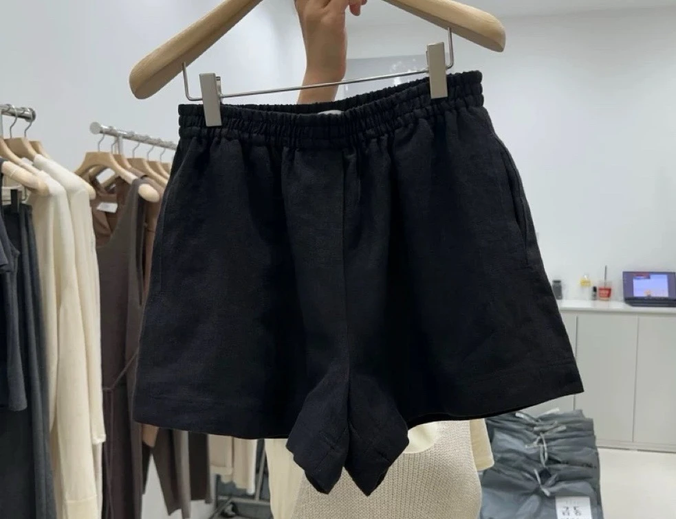 东大门ar松紧短裤/NO退换