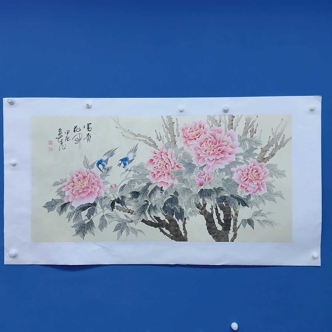 国画多次参加国内外大型