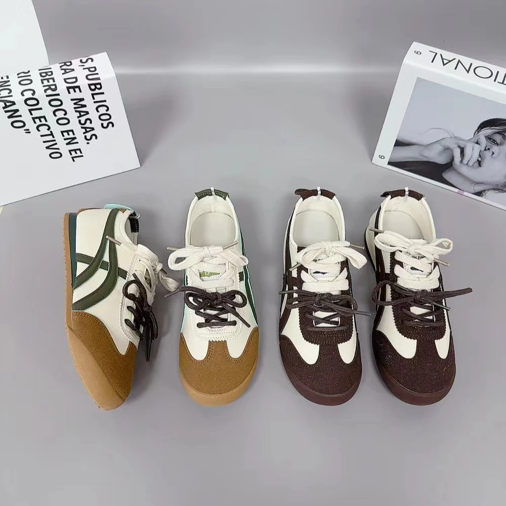 D807新款系带软底舒适百搭阿甘休闲鞋