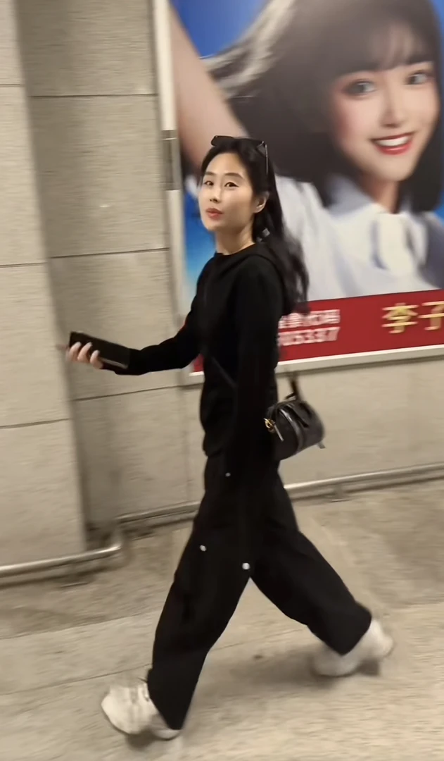 Miss Huo 夏款工装裤 B 黑色 9901