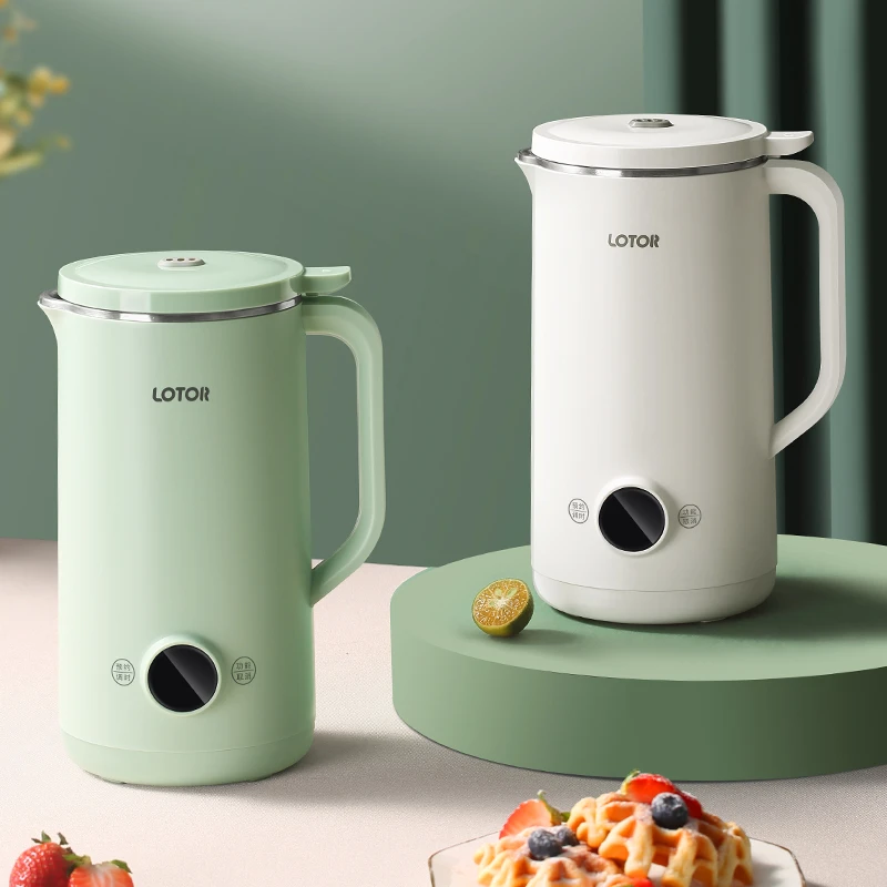 小浣熊豆浆机家用破壁机全自动2025最新款免洗免过滤多功能榨汁机