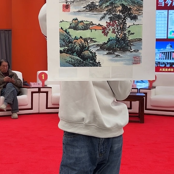 国画姜国华老师展览原作