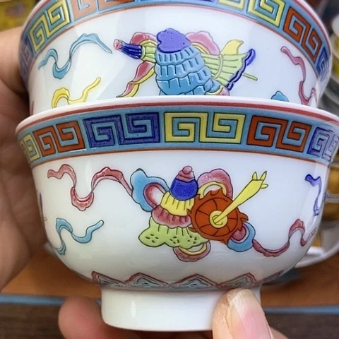 景德镇陶瓷藏式茶碗