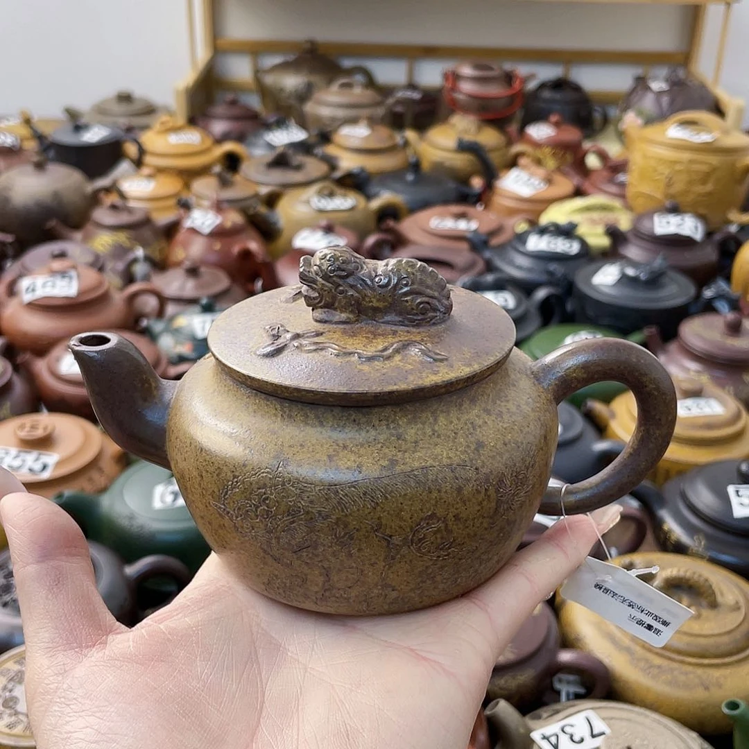 茶壶紫砂青*紫砂微瑕