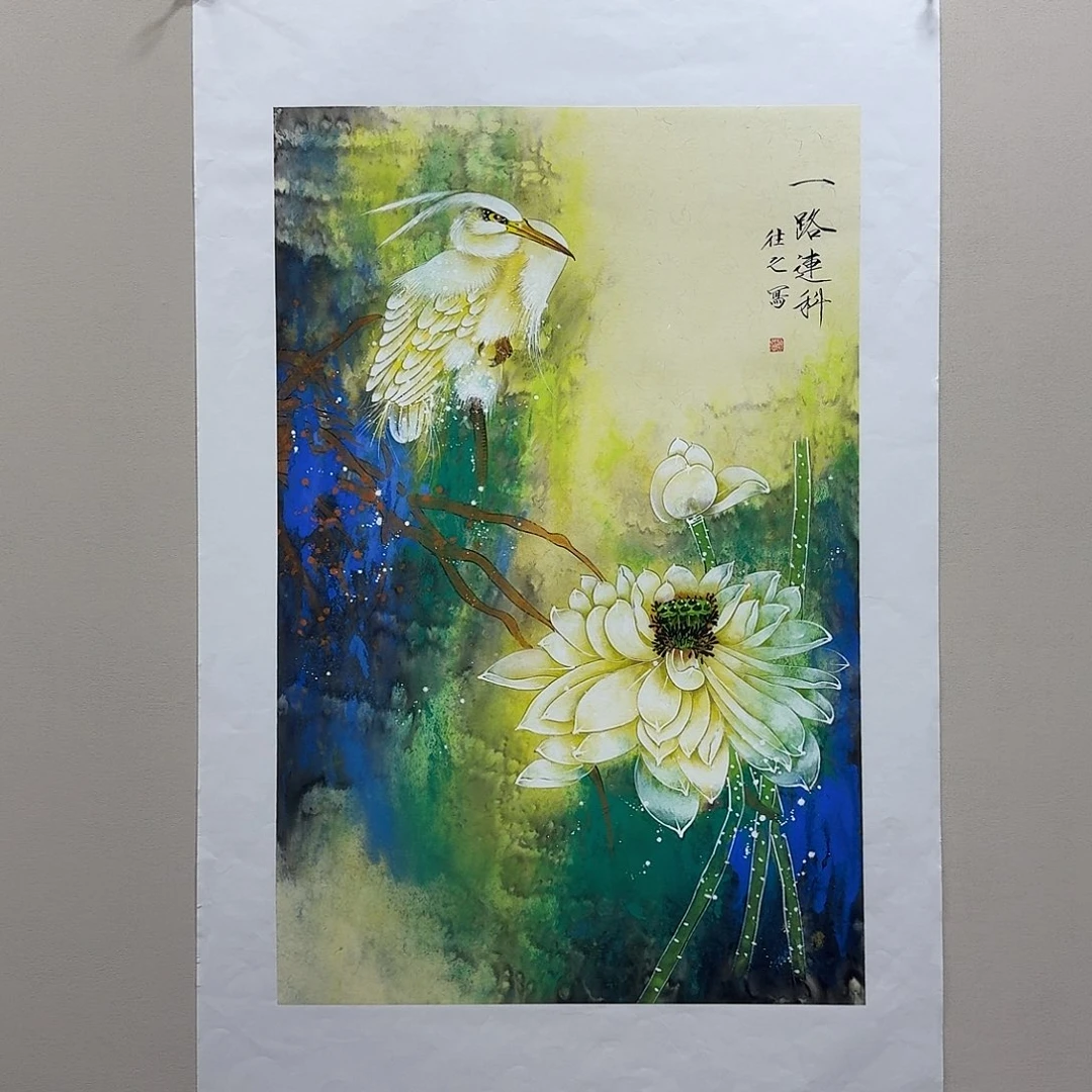 国画精品纯手绘69×46