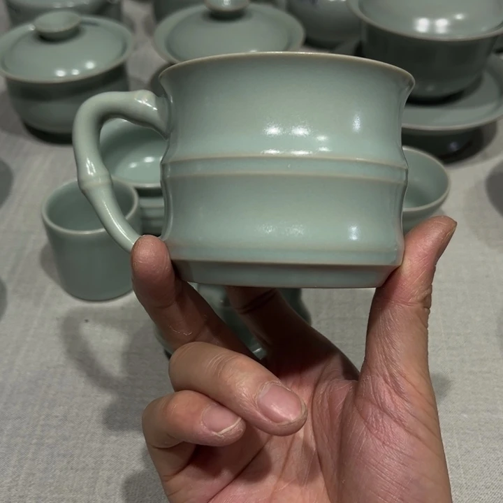 杯闪***星青鸾汝瓷汝州发货