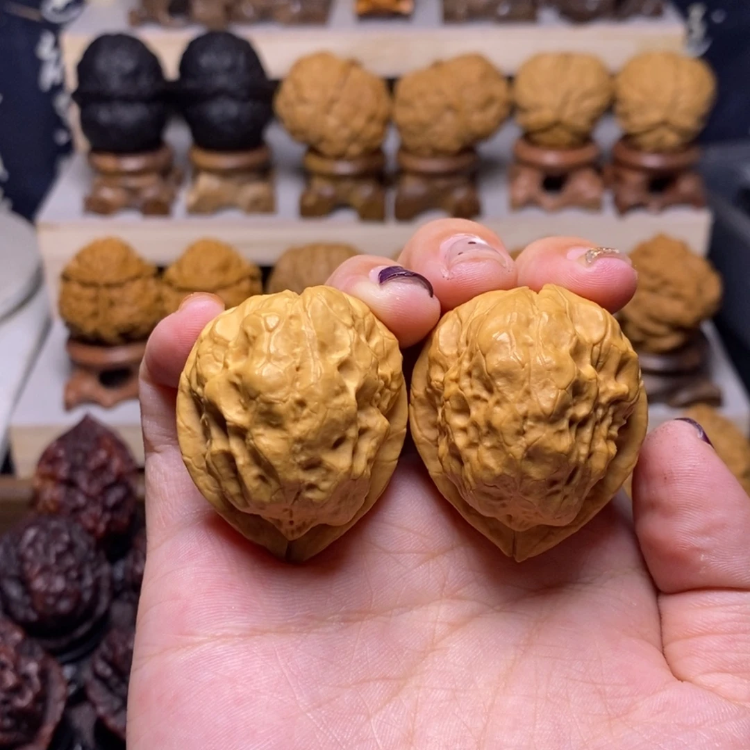 文玩核桃把件Z金玉满堂84……………