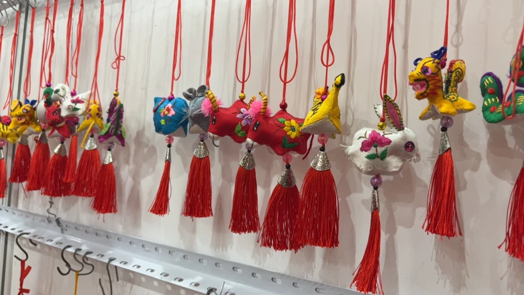 庆阳香包生肖非遗香包纯手工生肖刺绣挂件非遗大师香包特色手工