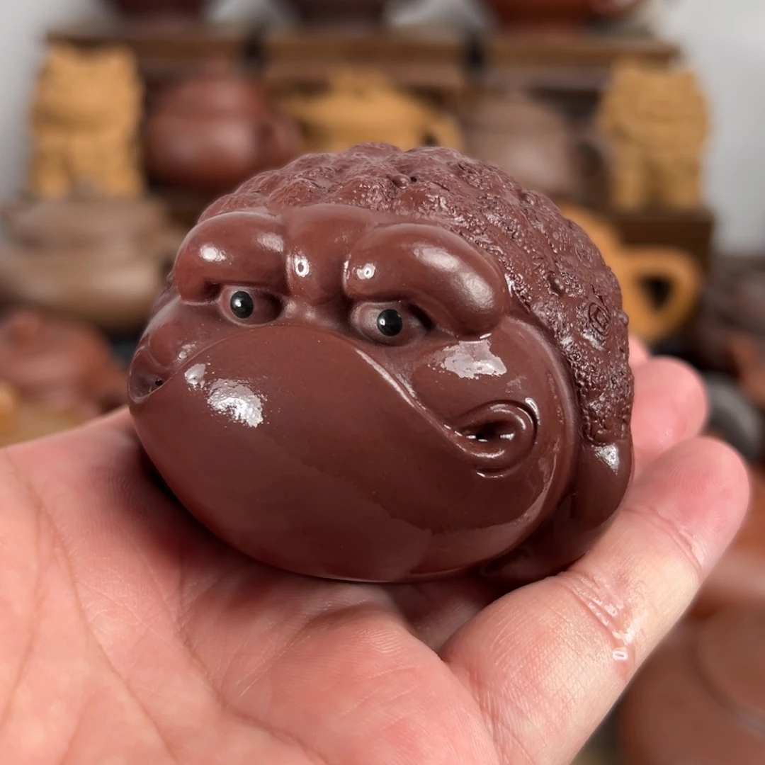 茶壶紫砂紫泥地包天