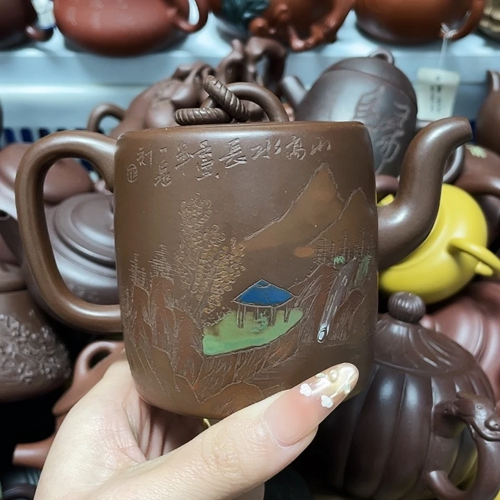 茶壶紫砂300cc宜兴紫砂壶