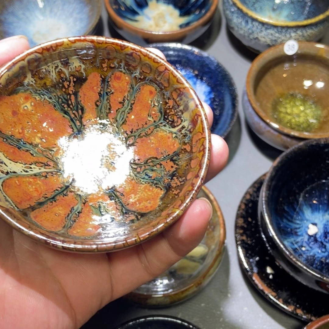 宝***哥茶盏243 建窑建盏壹铭建盏