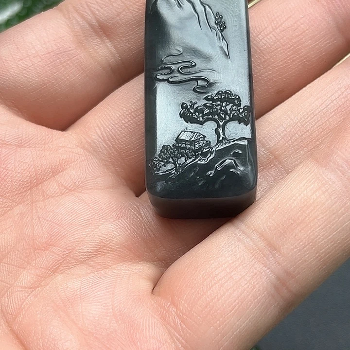 和田玉吊坠(不含链)未镶嵌