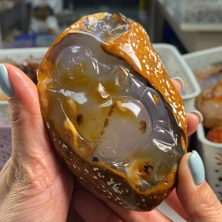 玛瑙/玉髓吊坠(不含链)未镶嵌
