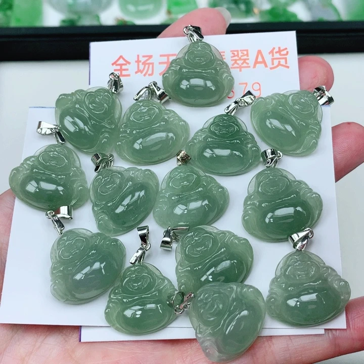 翡翠未镶嵌颈饰多样性发其1