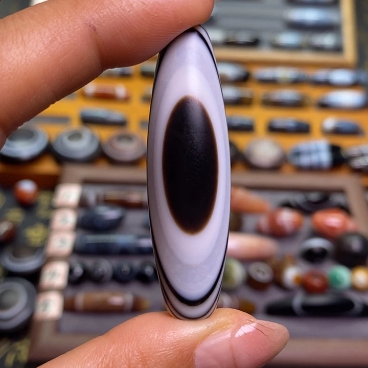 未镶嵌玛瑙/玉髓珠宝半成品小**麻