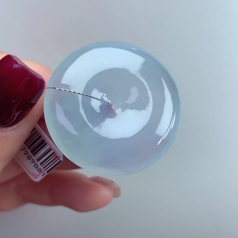 【闪购商品】颈饰未镶嵌翡翠尺寸32.5-5.9紫扣