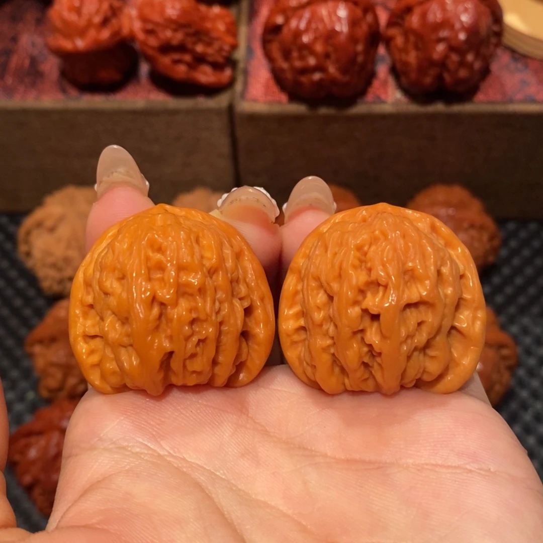 吊坠文玩核桃34密纹，0500