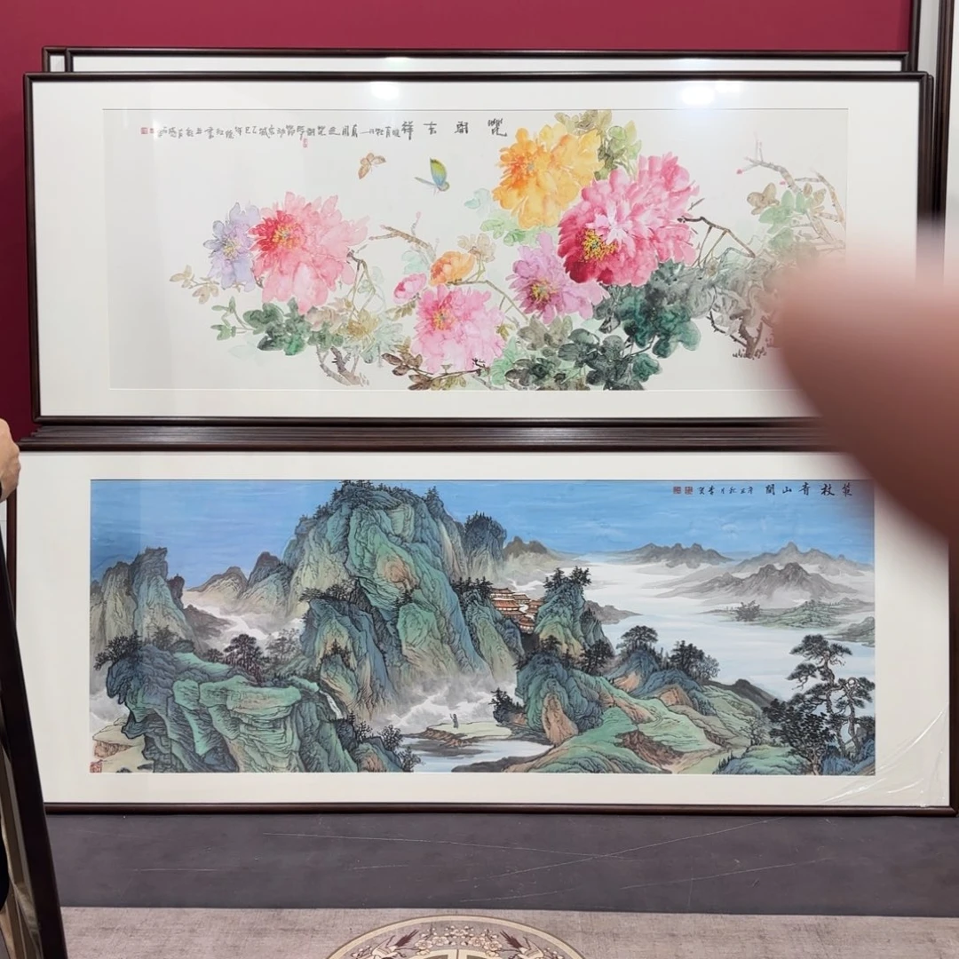 小***锤国画手绘作品210/80