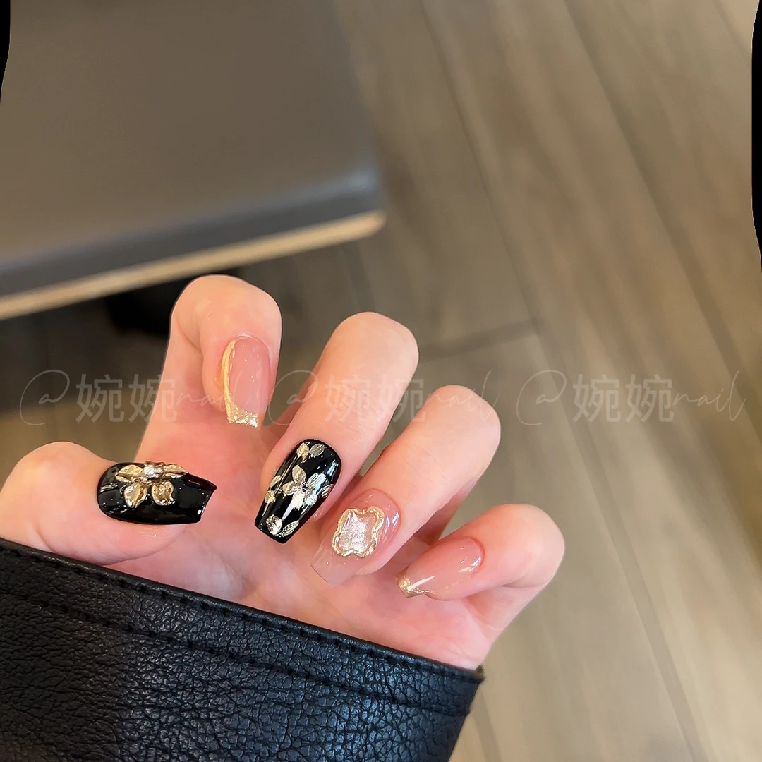 【复古雕花】婉婉 纯手工手绘立体雕花百搭设计穿戴甲