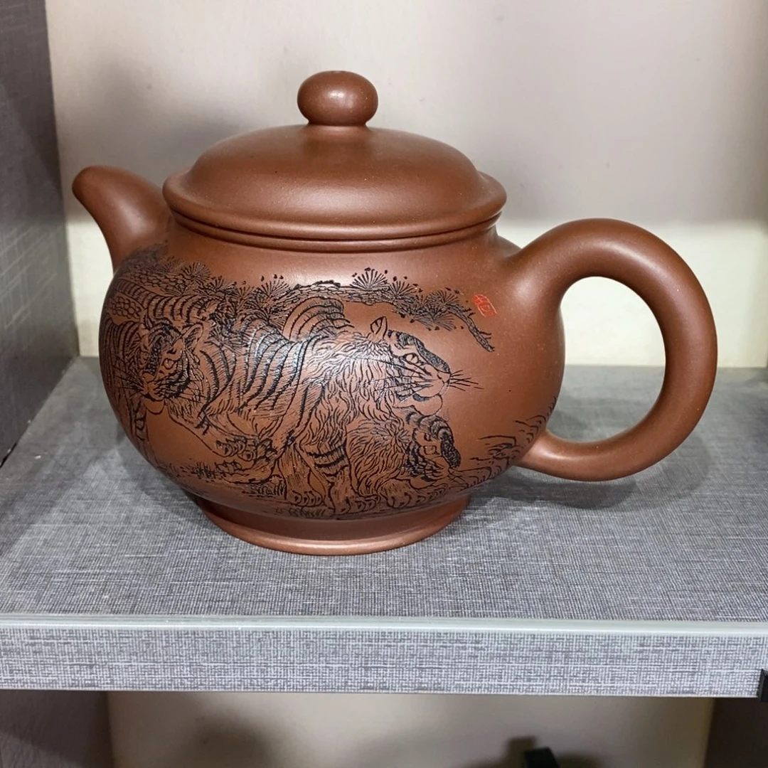 紫砂茶壶原矿手工13