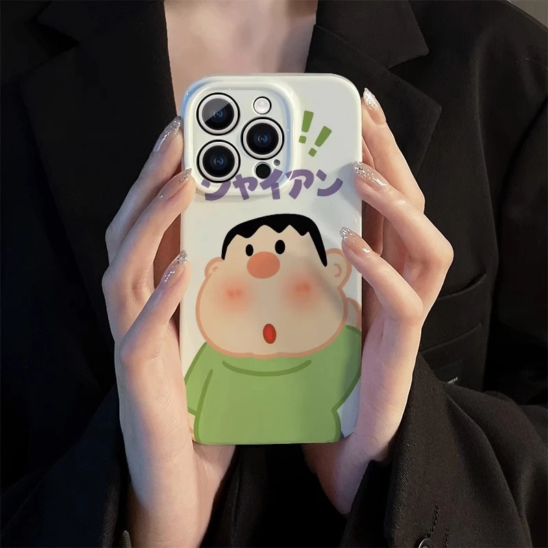 菲林软壳防摔疑问胖虎适用苹果16华为reno13小米15vivox200 1加