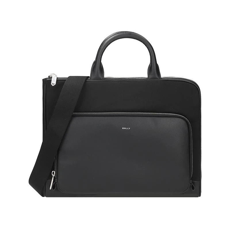 未使用 BALLY/巴利 男士公文包手提单肩斜挎包VOGEL SLIM BRIEF