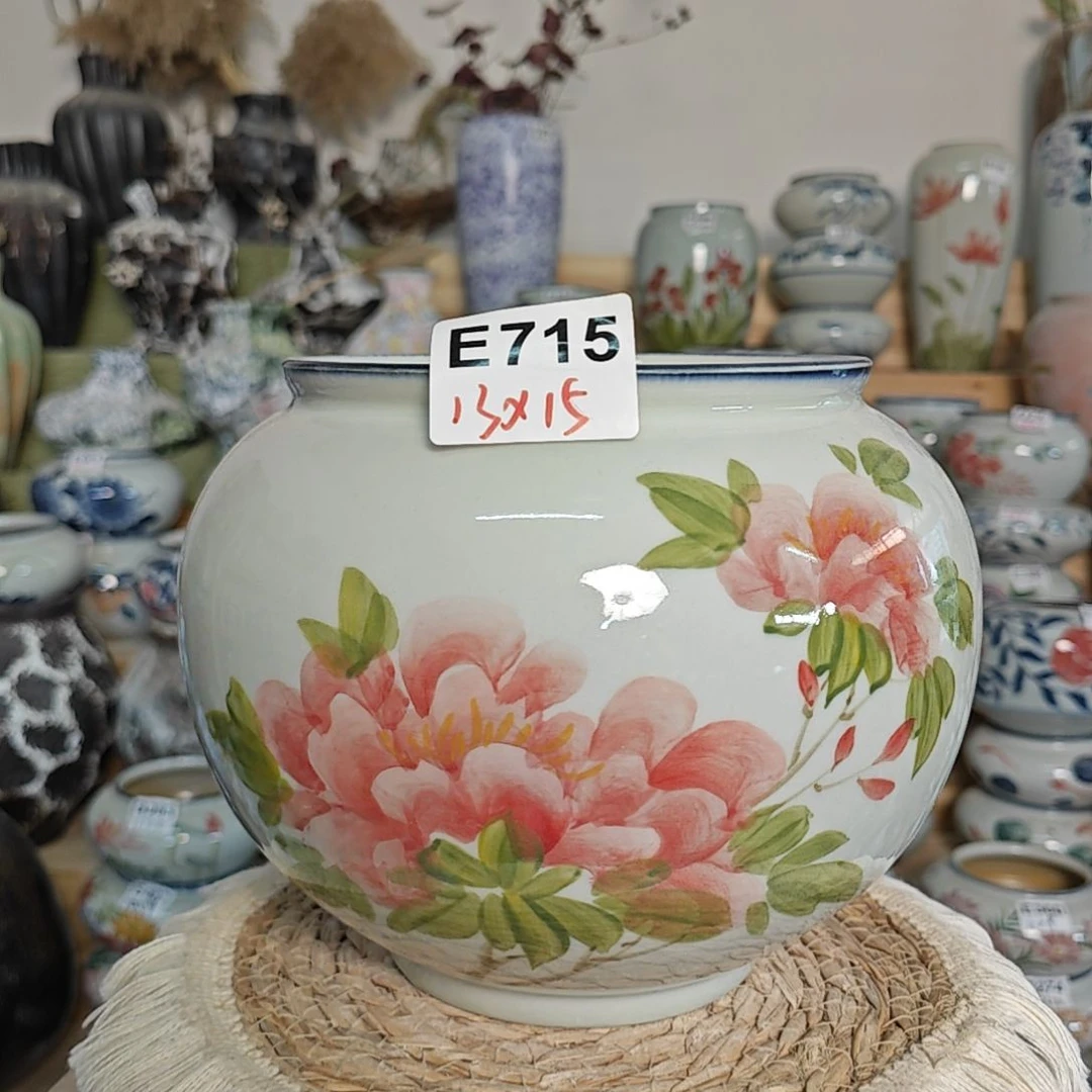 有孔 景德镇手绘E715