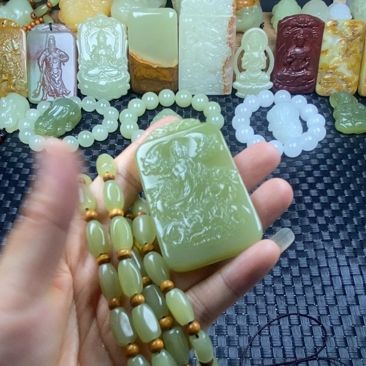 昆仑料九龙观音一套